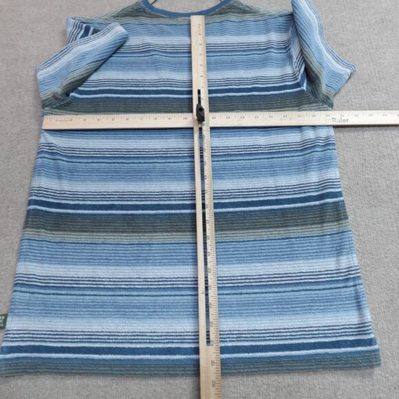 Howler Bros Mens Shirt Medium Blue Terry Cloth Pocket - Picture 5 of 7